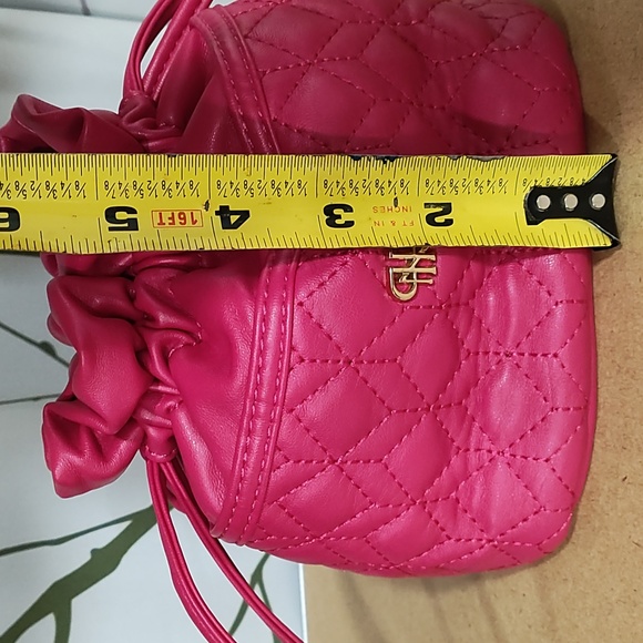 PurseN Fuchsia Quilted Mini Jewelry Travel Bag - Picture 8 of 8